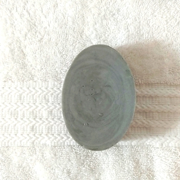 HANDCRAFTED CLAY & OATMEAL ARTISAN MASSAGE BAR HANDMADE BATH SOAP BAR 4.5oz. NWT - Picture 4 of 7